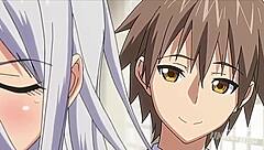 Young cute girl gets anal creampied in hentai! 😍