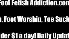 Your foot fetish is really turning me on!