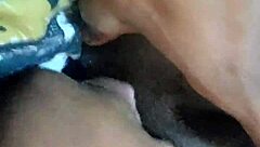 Ebony Babe Licks Ass and Deepthroats Monster Cock in Southern Scene