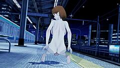 Shibuya Sex Episode Vol 1: Jujutsu Kaisen Hentai with Footjob, Handjob, and Cumshot on Ass. Moaning babe in USA hardcore scene.