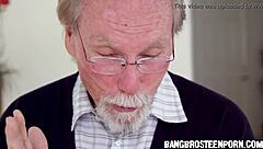 Cute Teen Spanked By Horny Grandpa