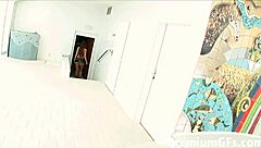 DeFrancesca Gallardo fingers pussy.