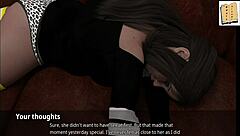 3D Elizabeth Masturbating Blonde Anime