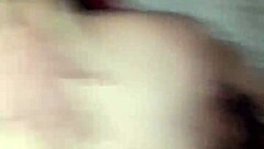 latina brunette fucked doggy by chubby couple