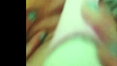 Fucking my girl's tight pussy as she cums on my cock