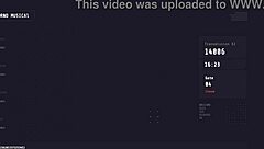 Brunette beauty sings and masturbates in musical porn video