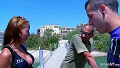 spanish girl talks to fuck on pickup ride home