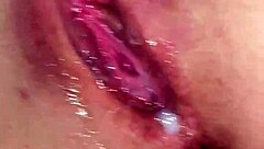 He had me so wet and creamy while he played with my tight lil holes chubby squirting fat interracial creampie close up wet tight amateurs pov