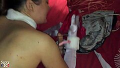 French Amateur In Satin Lingerie, Can You Handle Her Feet Licking And Deepthroat Before Doggystyle?