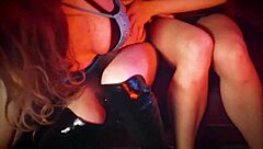 Alex angel in rocknroll slave threesome