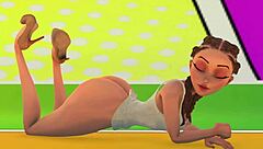 Big Butt Gina Getting Fucked By Royals BBC In Late Night Photo Shoot!