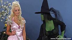 kinky midget wizard parody with hardcore couple sex