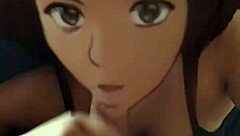 Sexy Latina Teen Sucks Monster Cock For Otaku!