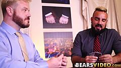 Chubby bear Luis Vega asks, Fuck me bareback, John Thomas?