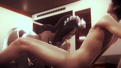 Hentai Uncensored - Monica Maid Gets Her Pussy Cleaned And Then Returns The Favor - Anime Manga Japanese Asian Game Porn