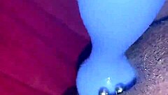 I watch the milf masturbatin' her wet vagina for me, cummin' hard.