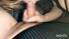 Japanese amateur gives intense blowjob and handjob outdoors