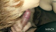 Japanese amateur gives intense blowjob and handjob outdoors