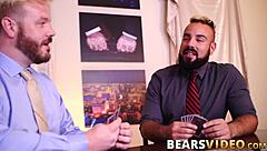 Chubby bear Luis Vega asks, Fuck me bareback, John Thomas?