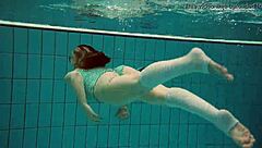 Dasha, Why So Hot Underwater in That Pool?