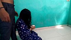 Indian maid endures hardcore fucking in the house