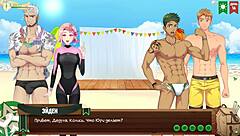 Young gay friends indulge in steamy action