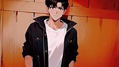 Manga Y Anime Hentai with big MONSTER COCK masturbation.