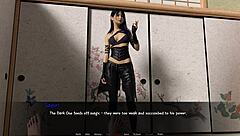 asian girl with small tits plays forbidden dojo