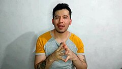 Young doctor penetrated by mature boss in hospital cubicle.