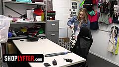 Shoplifter Anna Claire Clouds Busted Stealing, Calls Mall Cop Step-Daddy In Backroom