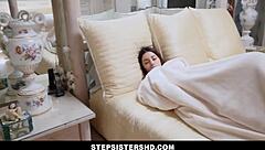 Petite Latina Stepsister Aria Lee Allows Step Brother to Fuck Her After His Crush Confession in POV