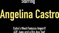 Angelina Castro Oils Up In Lingerie For Pussy Masturbation?