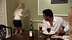 Sexy Wife Surprises Husband With FFM Threesome