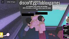 Wealthy woman indulging in oral sex with a prostitute in a high-rise apartment