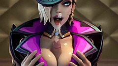 League Of Legends Hentai Compilation Features Blowjob And Riding Big Cock