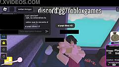 Wealthy woman indulging in oral sex with a prostitute in a high-rise apartment