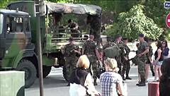 Cute Girl Fucked By Two Guys In Alley?