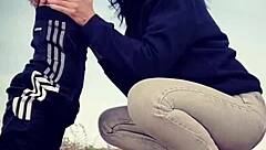 Blowjob and doggy style on the road, want to join in?