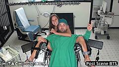 Prisoner Alora Donna Screams in Orgasms from Doctor Tampa's Mandatory Vibrator Treatment!