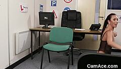 Wicked Model Gets Sperm Load On Her Face Eating All The Spunk