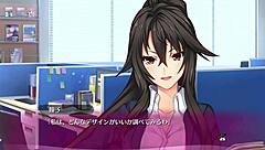 Bukkake Hentai Game 05 Features Intense Anime Blowbang Action