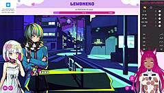 Tiny tits camgirl Lewdneko's steamy gameplay and moans in Part 46
