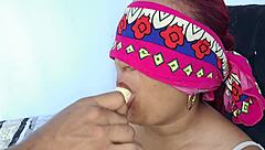 The Bbw Stepmother Plays with the Teen's Dick Sensually