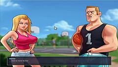 I see eve flashing in summer time saga