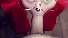 Beauty Gives Gentle Blowjob to Friend