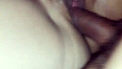 Mexican woman fucked doggystyle until cum inside