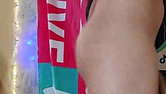 Playing With My Crossdressing Cock Intriguingly