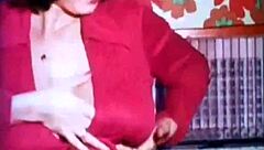 Vintage interracial taboo with hairy big tits and black cock