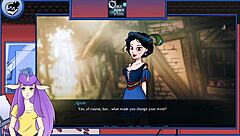 snow white shows off her tits in part 3