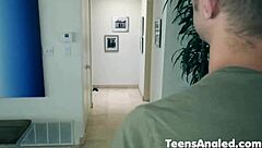 Angel Small sucks cock then gets butt fucked 😍